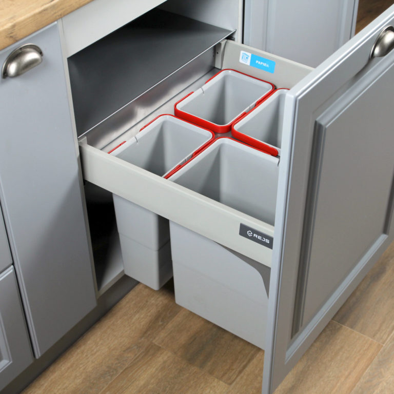 Szuflada z pojemnikami na odpady Maxima